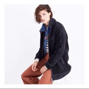 New w/ tags Madewell city grid Sherpa coat - small